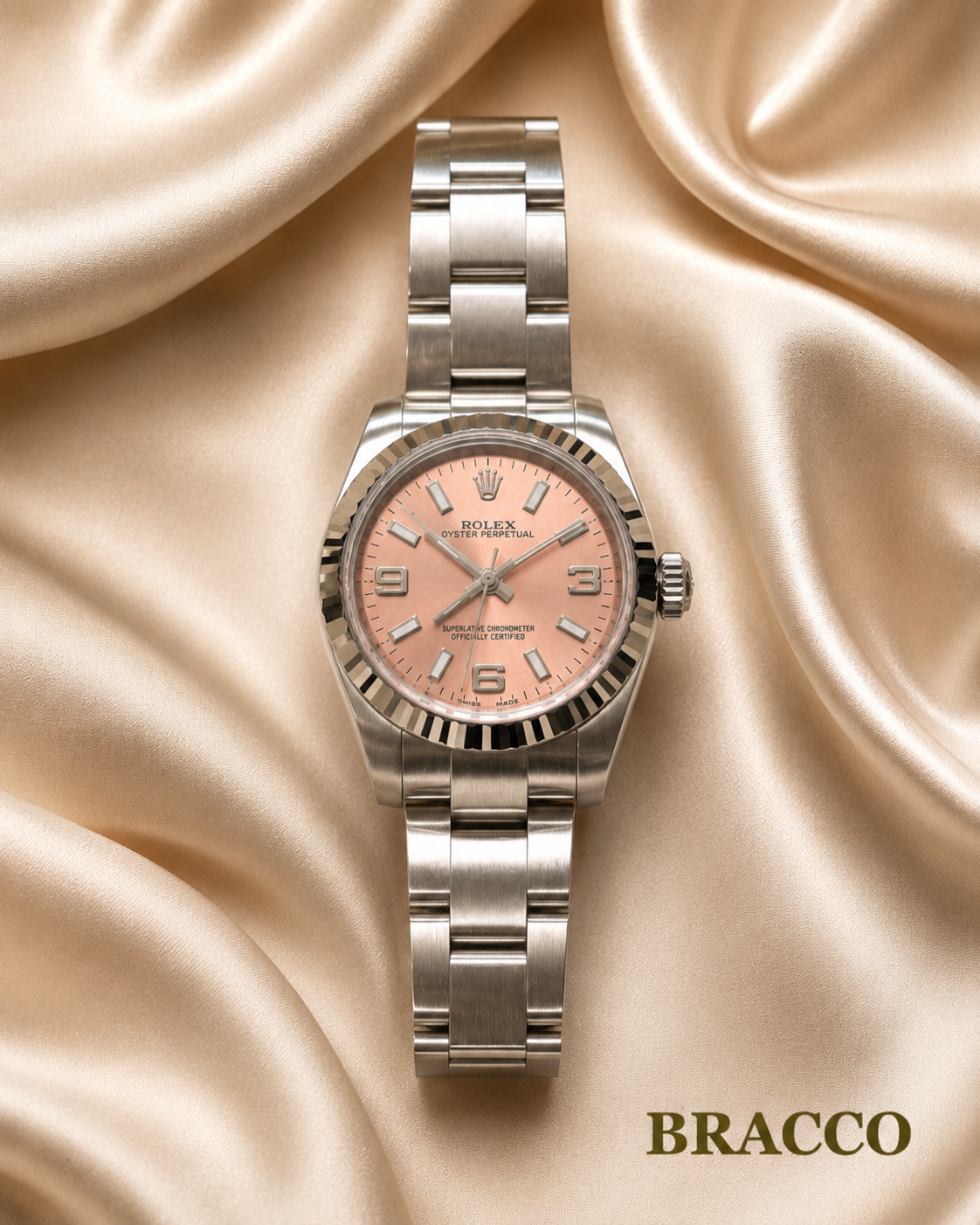 Rolex Donna Rosa Salmone 26mm
